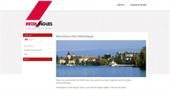 Desktop Screenshot of interlangues.net