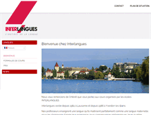 Tablet Screenshot of interlangues.net