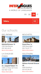 Mobile Screenshot of interlangues.org